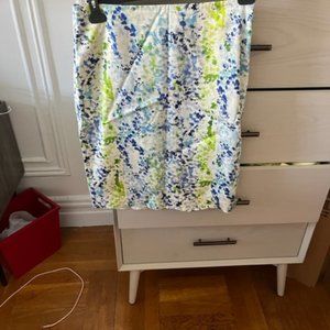 Ann Taylor Multi Color Pencil Skirt